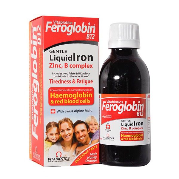 شربت فروگلوبین Feroglobin B12 ویتابیوتیکس