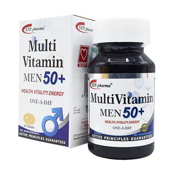 مولتی ویتامین مردان بالای 50 سال STP فارما