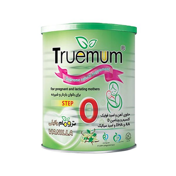 مکمل بارداری و شیردهی ترومام با طعم وانیلی - 400 گرم