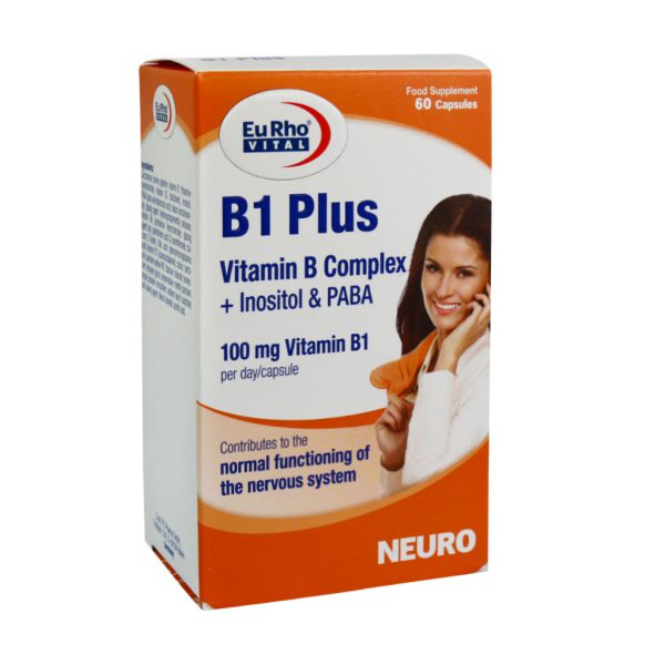 کپسول ویتامین B1 پلاس یوروویتال 60 عدد 1